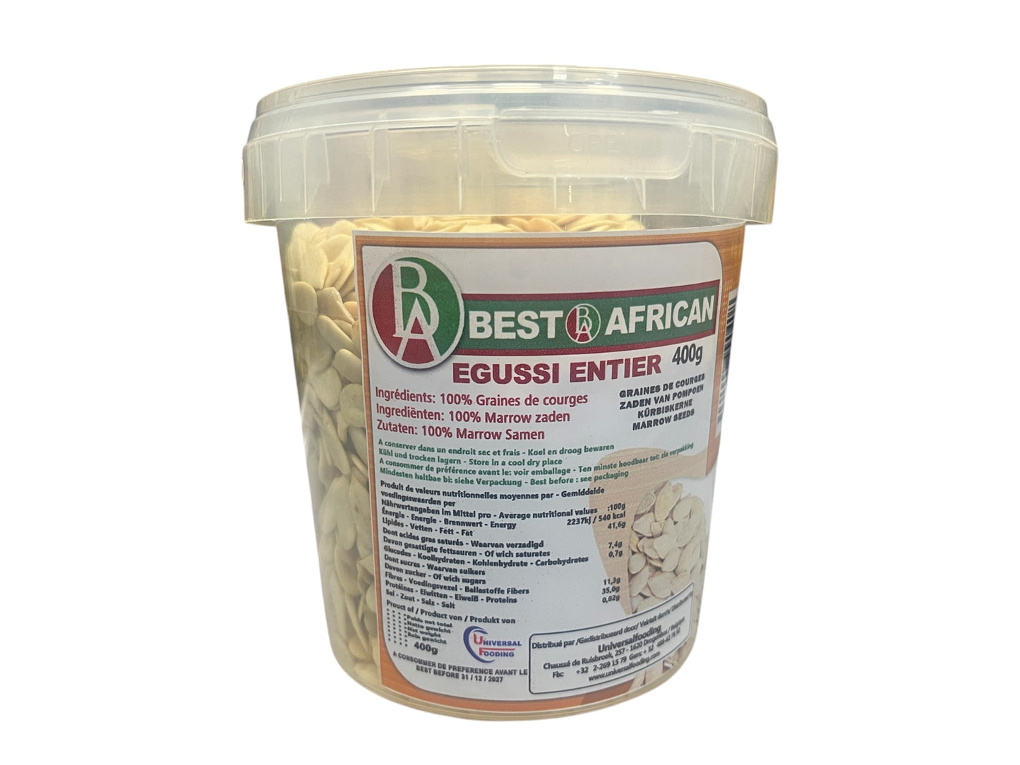 Egusi Seeds Whole 400g - MABIKA
