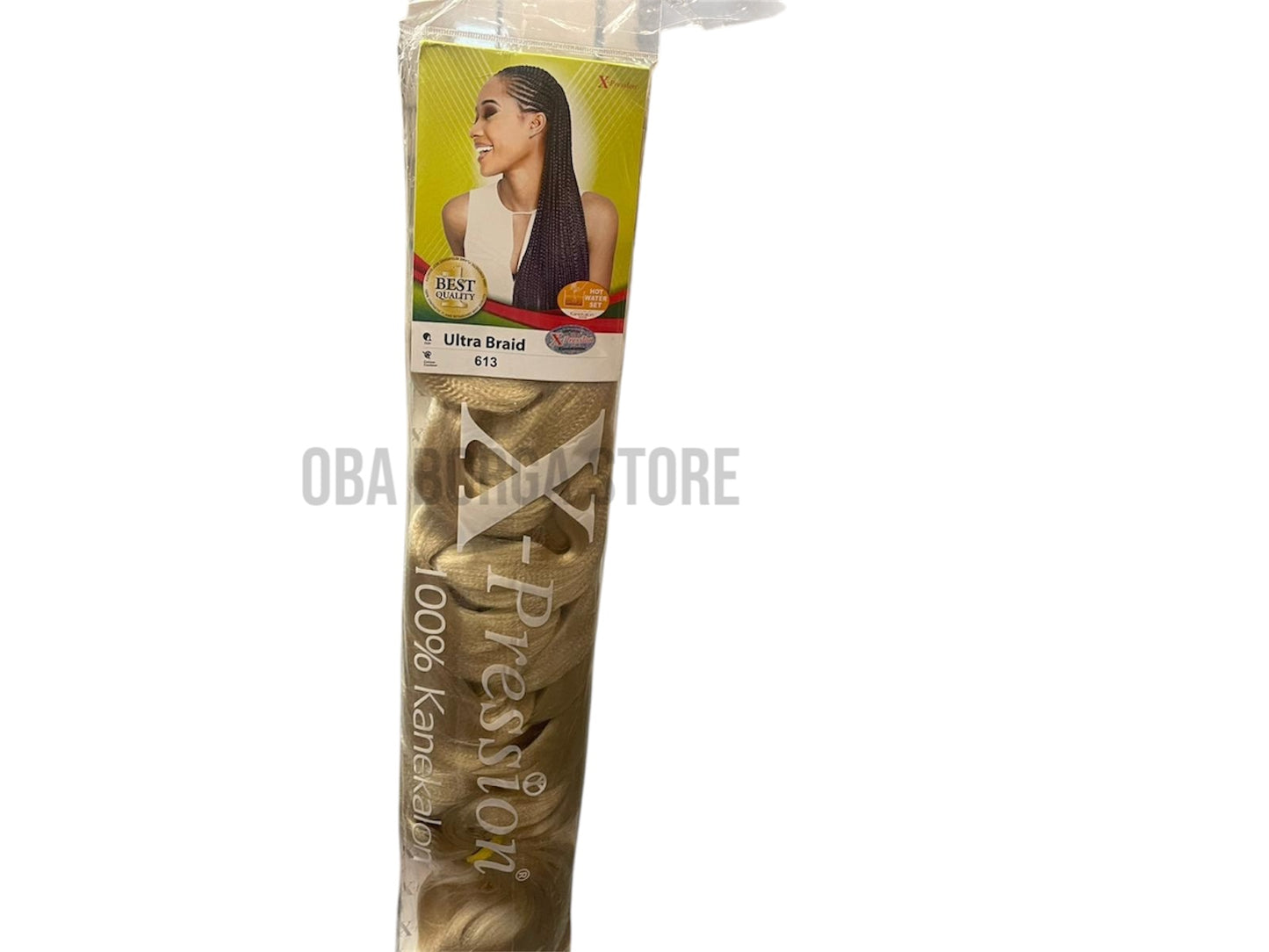 Color 613 X-PRESSION Ultra Braid hair extensions for braiding - 82 inches 160g