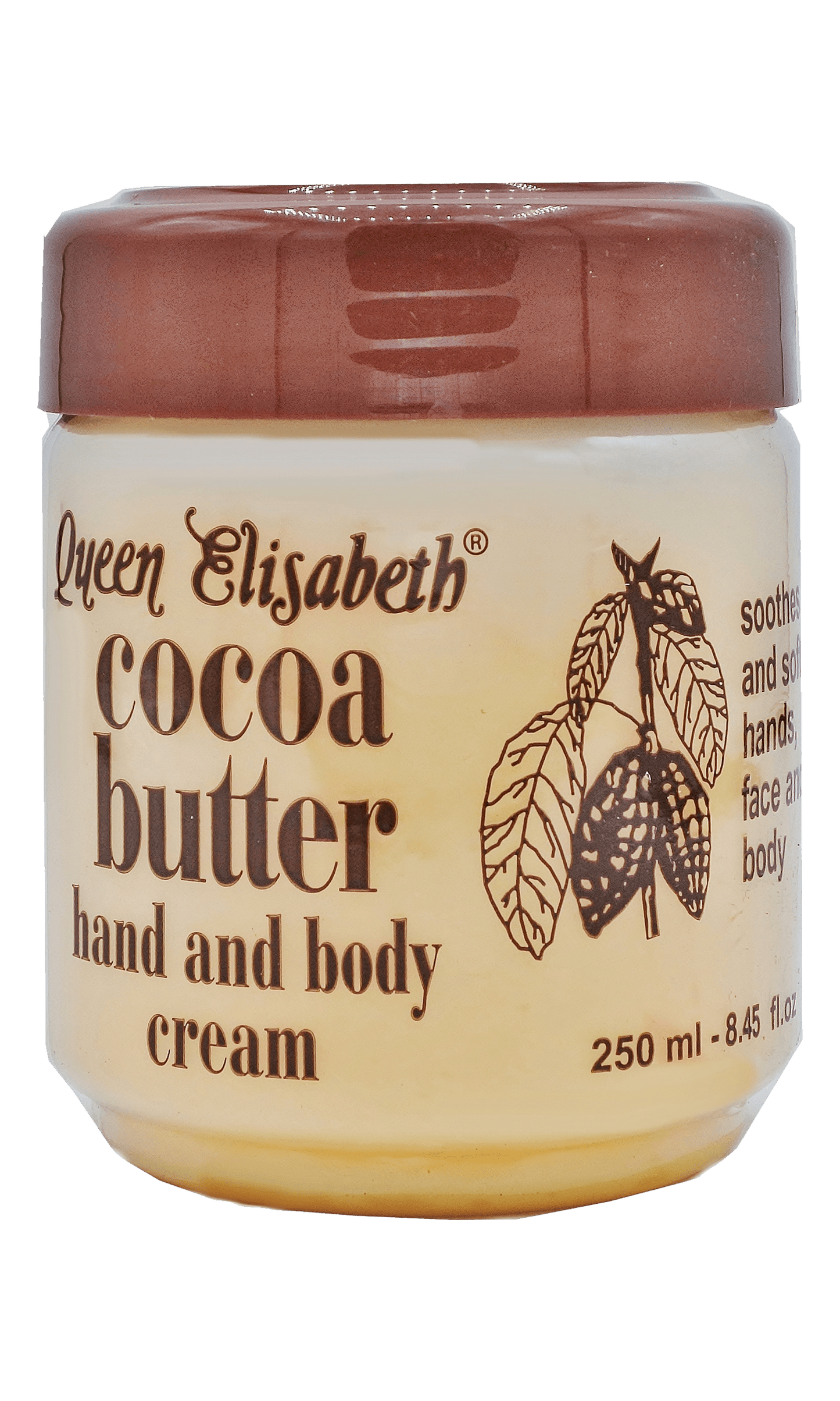 Queen Elizabeth Cocoa butter hand and body Cream - 250ml