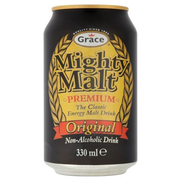 Malt Drink Mighty Malt Can 330ml - GRACE