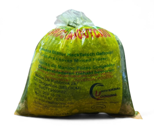 Frozen cassava leaves Pondu 500g - Universal Fooding