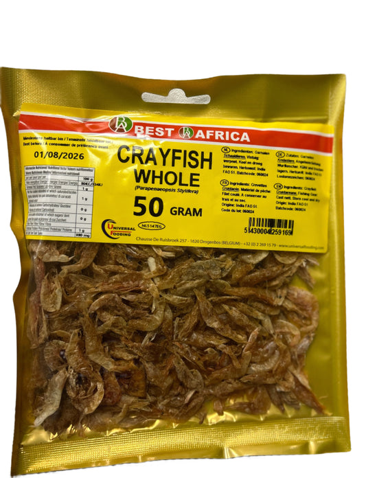 CrayFrish whole  (Best Africa) 100g