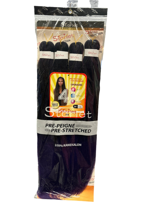 Starlet PRE-STRETCHED Color 26” 1B/Purple