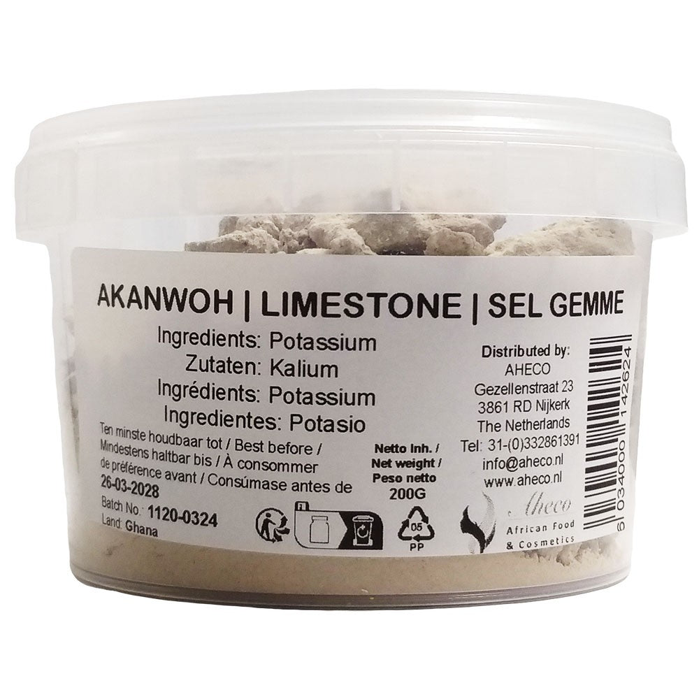Lime Stone Akanwoh Jar - 200g
