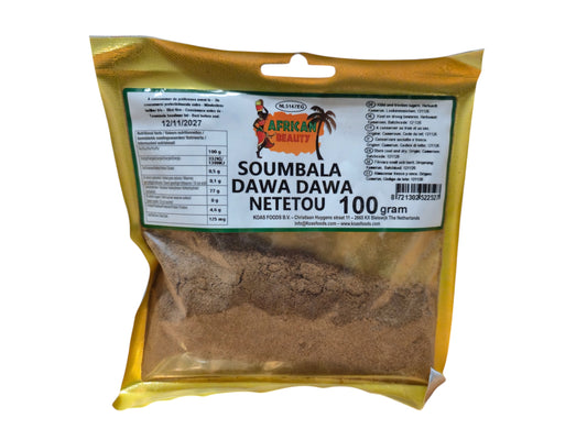 African Beauty Locust Beans (Dawa Dawa/Iru/Soumbala powder) 100g