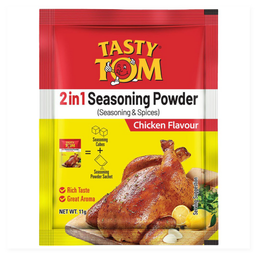 Tasty Tom 2 in 1 Chicken Seasoning Powder 11g