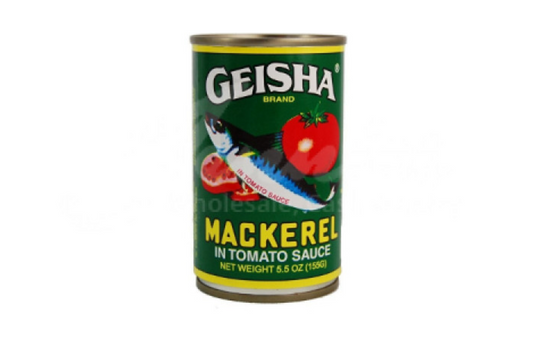 Geisha canned mackerel in tomato sauce 155g